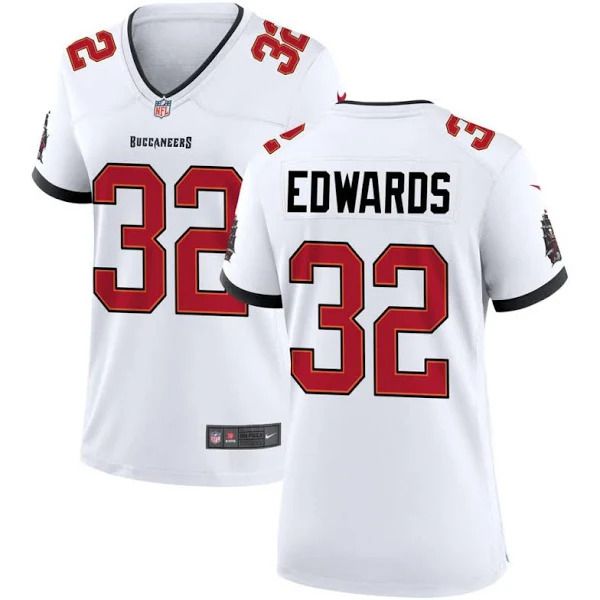 Men Tampa Bay Buccaneers #32 Mike Edwards Nike White Game NFL Jersey